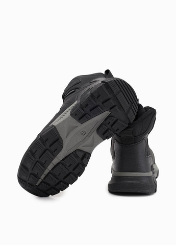 Черные спортивные, кэжуал зимние ботинки Kimboo