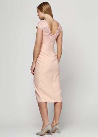 Персикова кежуал плаття, сукня Bodyform