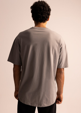 Сіра футболка DeFacto