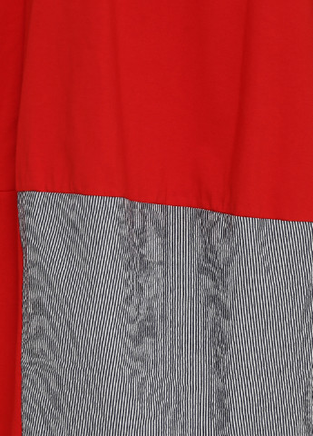 Червона кежуал сукня без підкладу 158С однотонна