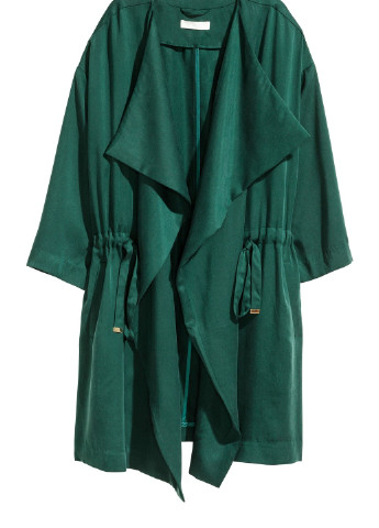 Темно-зелене демісезонне Пальто H&M