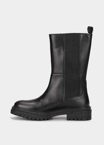 Черные осенние полусапоги Geox