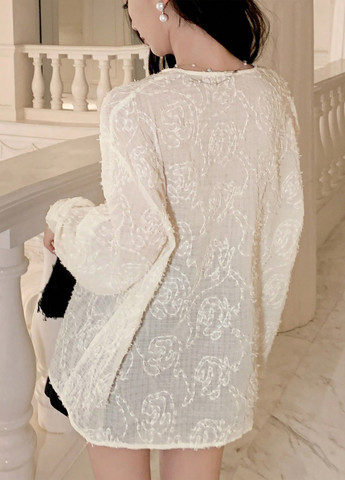 Айвори блуза SHEIN