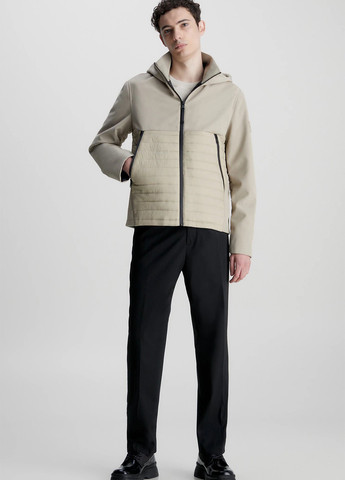 Бежевая демисезонная куртка Calvin Klein