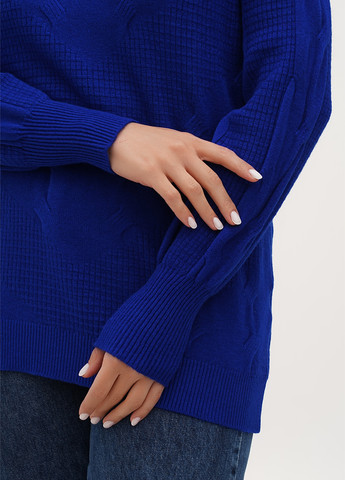 Синий демисезонный свитер Anne