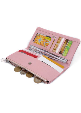 Жіночий шкіряний гаманець 18,5х9х1,5 см st leather (252127219)