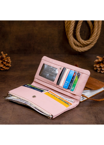Жіночий шкіряний гаманець 18,5х9х1,5 см st leather (252127219)