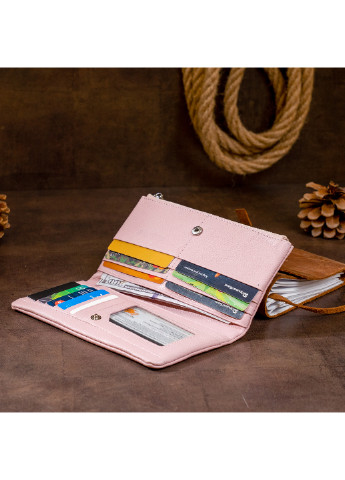 Жіночий шкіряний гаманець 18,5х9х1,5 см st leather (252127219)