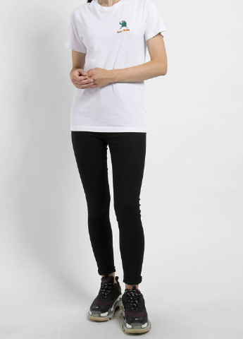 Белая футболка с вышивкой Ko Samui - (250382489)