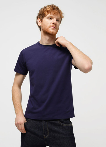 Темно-фиолетовая футболка Promin