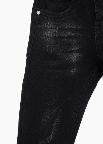 Черные демисезонные прямые джинсы Grace