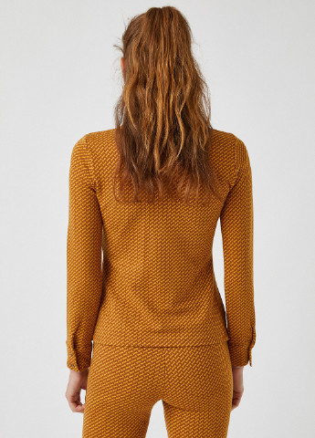 Коричневая блуза KOTON