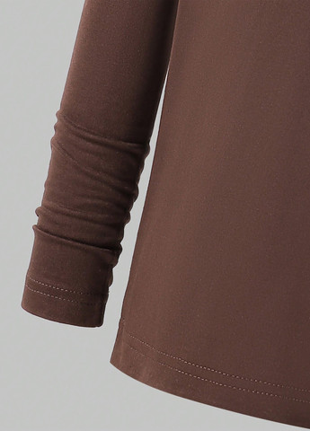 Коричневий демісезонний костюм (гольф, штани) брючний SHEIN