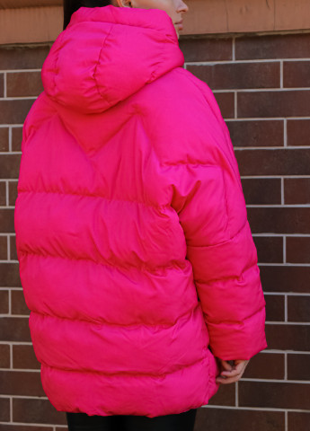 Розовая демисезонная куртка женская оранжевая Avrile