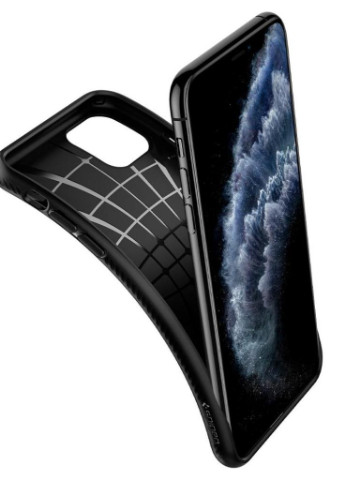 Чехол для мобильного телефона (смартфона) iPhone 11 Pro Max Liquid Air, Matte Black (075CS27134) Spigen (201493138)