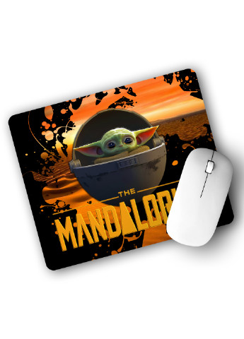 Килимок для мишки Мандалорец (The Mandalorian) (25108-1321) 22х18 см MobiPrint (222995233)