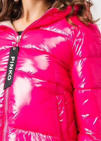 Малинова демісезонна куртка Pinko