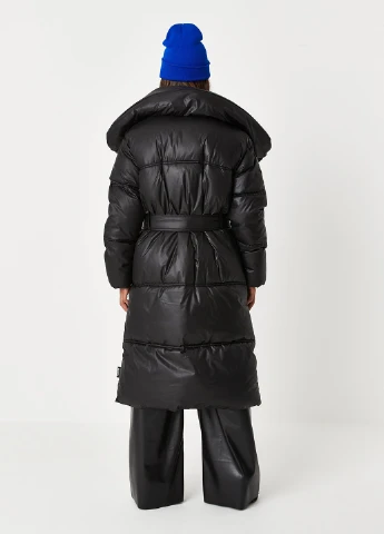 Черный зимний Пуховик Missguided
