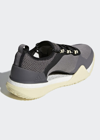 Темно-серые демисезонные кроссовки adidas Pureboost X TR 3.0