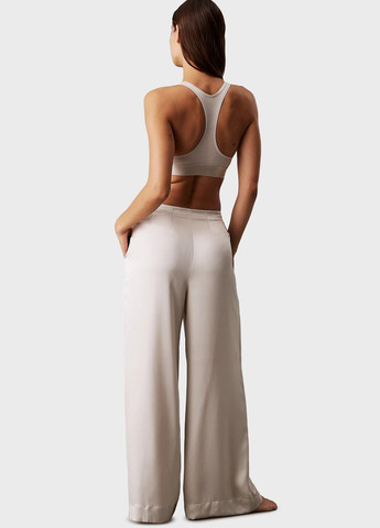 Светло-бежевый топ бюстгальтер Calvin Klein без косточек хлопок