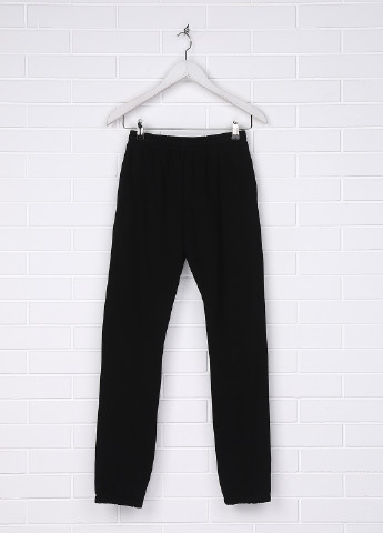 Черные кэжуал демисезонные брюки со средней талией Idexe