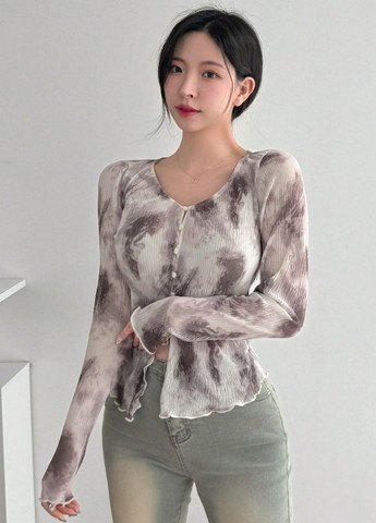 Комбінована блуза SHEIN