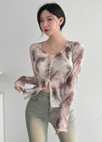 Комбінована блуза SHEIN