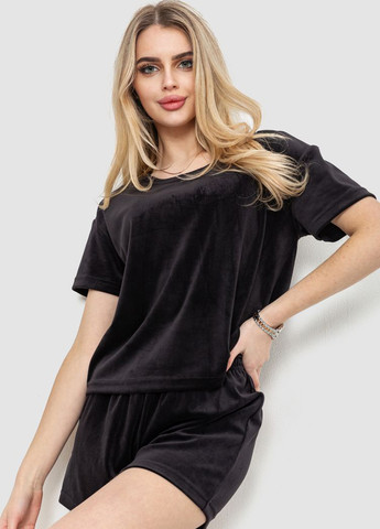 Черная всесезон пижама (футболка, шорты) футболка + шорты Ager