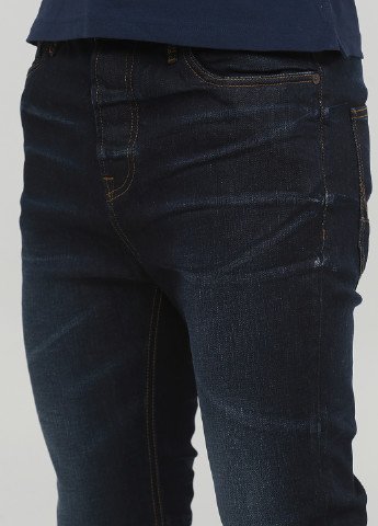 Темно-синие джинсы Jack & Jones