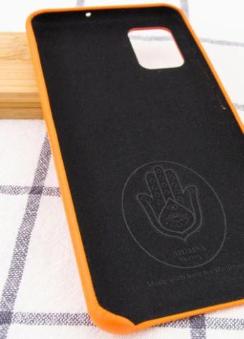 Шкіряний чохол PU Leather Case (A) для Samsung Galaxy A31 Помаранчевий (is_00000039815_2) AHIMSA (238480687)