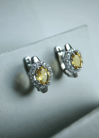 Серьги Silver Flame (354214452)