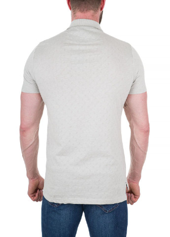 Серая футболка-поло для мужчин E-Bound