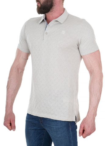 Серая футболка-поло для мужчин E-Bound