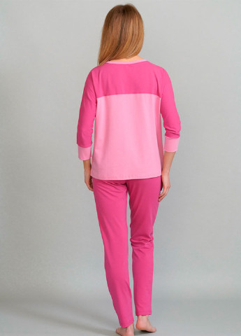 Малиновая всесезон пижама (лонгслив, брюки) лонгслив + брюки Promin