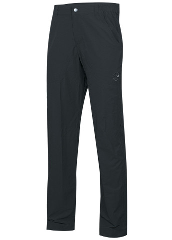 Черные спортивные демисезонные со средней талией брюки Mammut