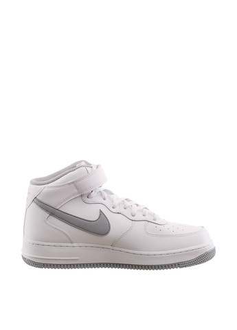 Белые демисезонные кроссовки dv0806-100 Nike Air Force 1 Mid '07