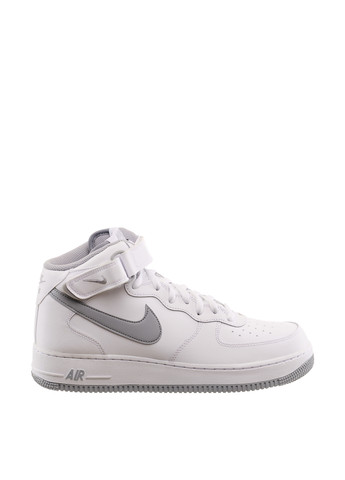 Белые демисезонные кроссовки dv0806-100 Nike Air Force 1 Mid '07