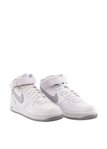 Белые демисезонные кроссовки dv0806-100 Nike Air Force 1 Mid '07