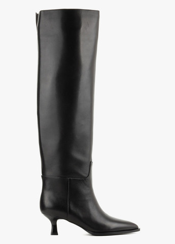 Черные осенние ботфорты Le'BERDES