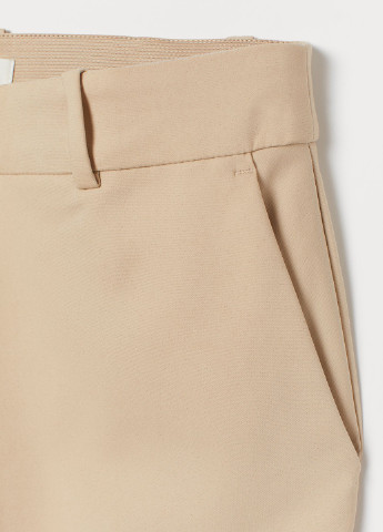Бежевые повседневный, классические демисезонные классические брюки H&M