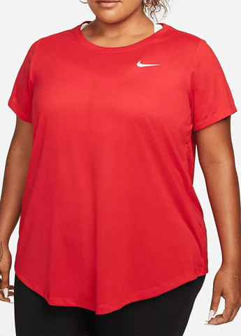 Красная спортивная футболка Nike
