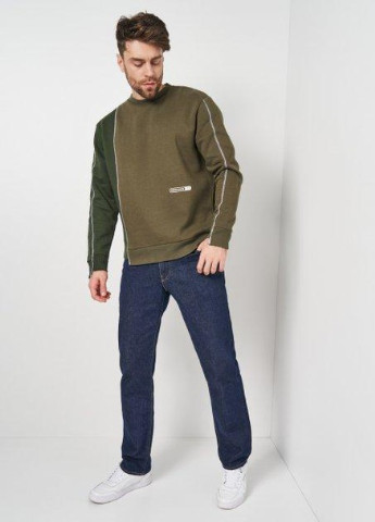 Хакі світшот,хакі, Mennace (254770084)