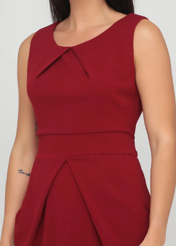 Червона кежуал однотонне плаття Mela London