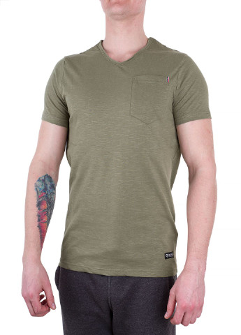 Хаки (оливковая) футболка E-Bound