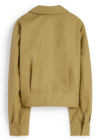 Оливкова демісезонна куртка C&A