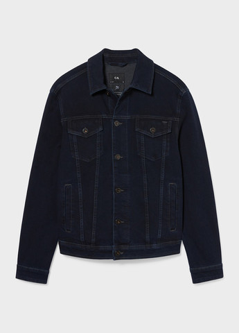 Темно-синяя демисезонная куртка C&A