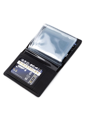 Шкіряна обкладинка на водійські документи 9,5х13х0,5 см Shvigel (253491309)