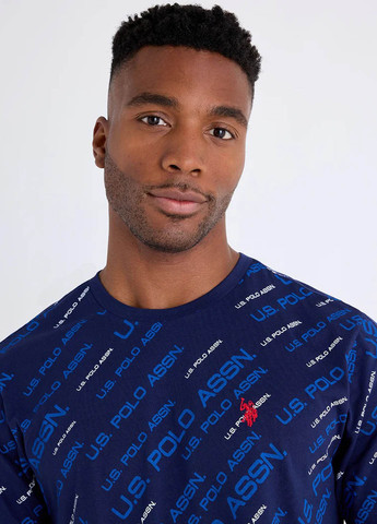 Синяя футболка U.S. Polo Assn.