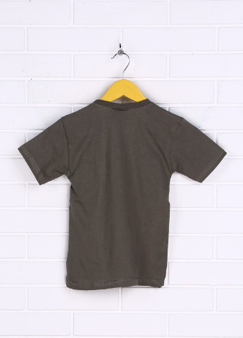 Хаки (оливковая) летняя футболка с коротким рукавом Enes