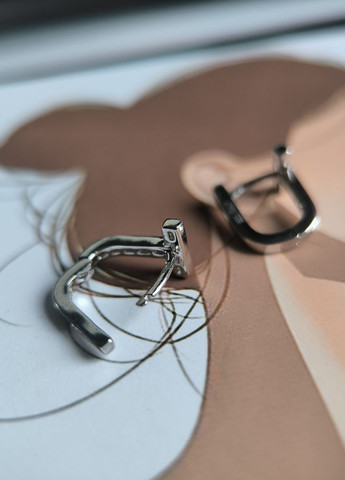 Серьги Silver Flame (369649119)